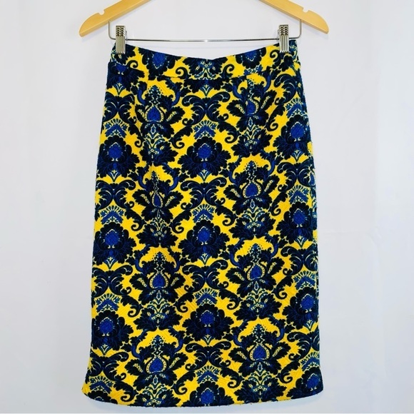 41 HAWTHORN Alyssa Printed Pencil Skirt Size Small - Picture 4 of 7